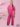 Roze jumpsuit met strik